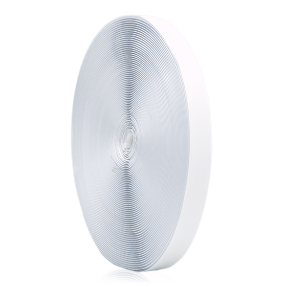 Kardborreband Loop Vit 20 mm x 25 m